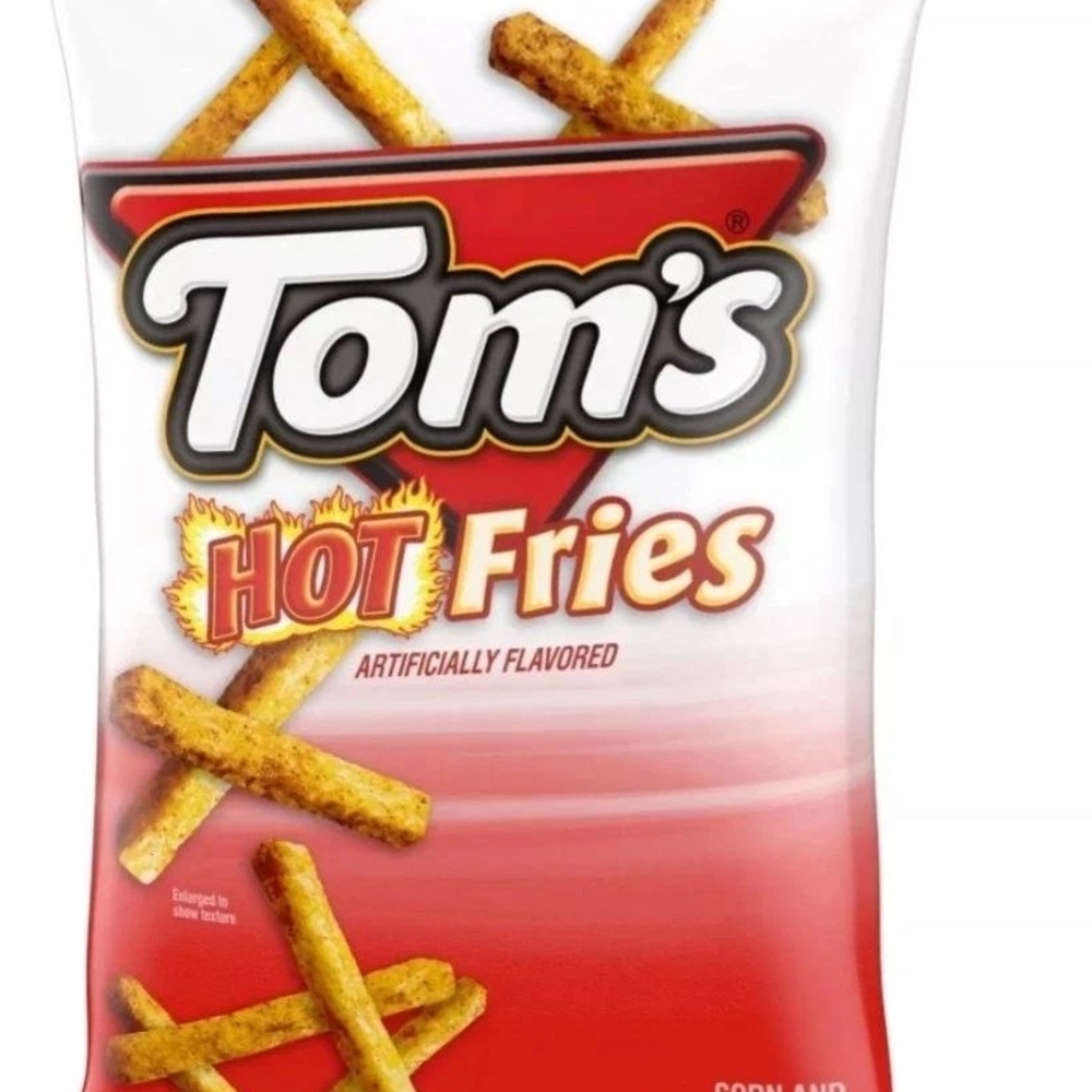Toms Hot Fries 3 Bags